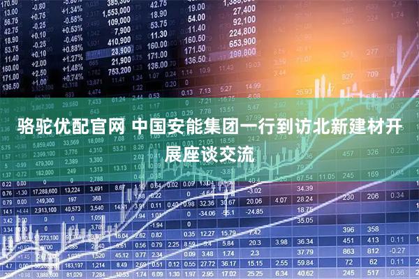 骆驼优配官网 中国安能集团一行到访北新建材开展座谈交流